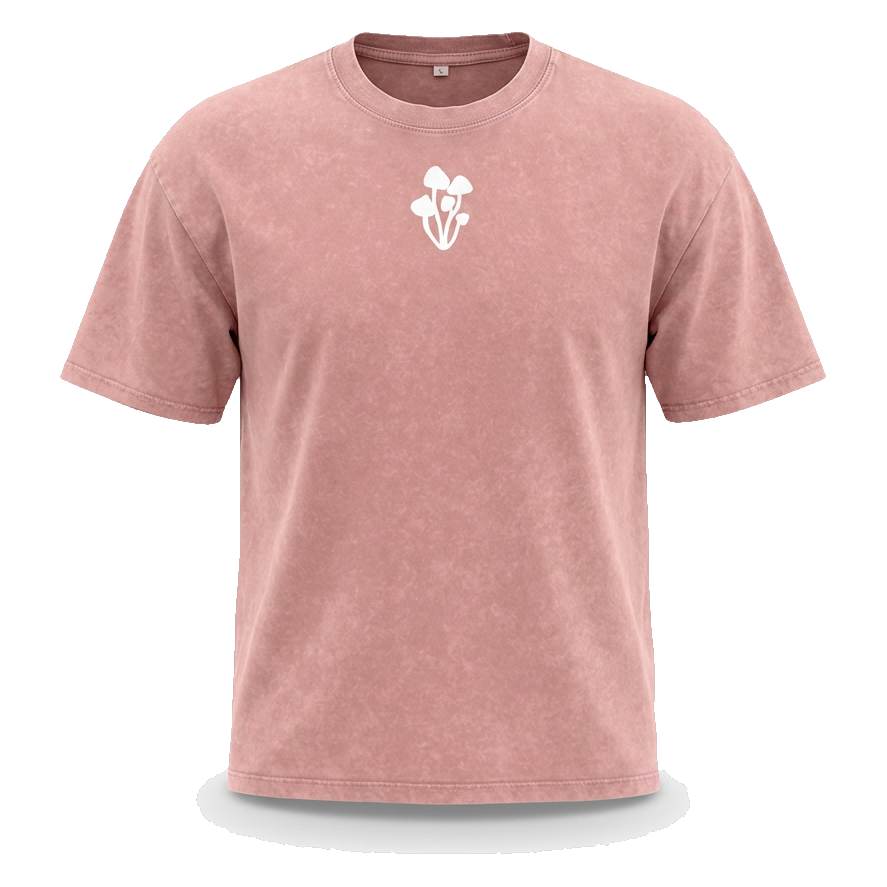 The Cranberry, Umbrella Polypore Tee, front view