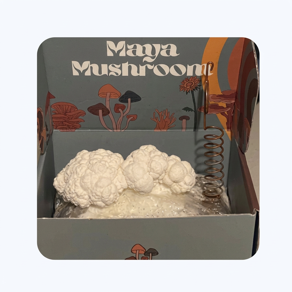 Todd's Lion's Mane ShroomBag harvest