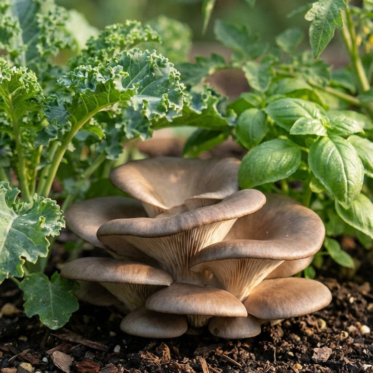 Growing Maya mushrooms outdoors